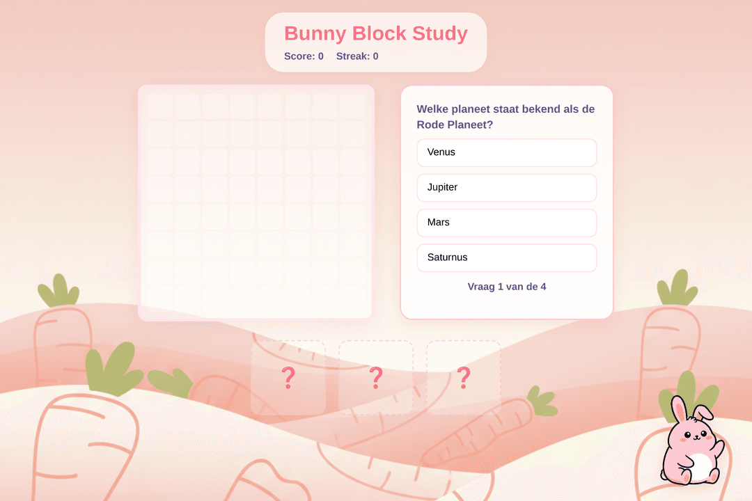 Bunny Block Study