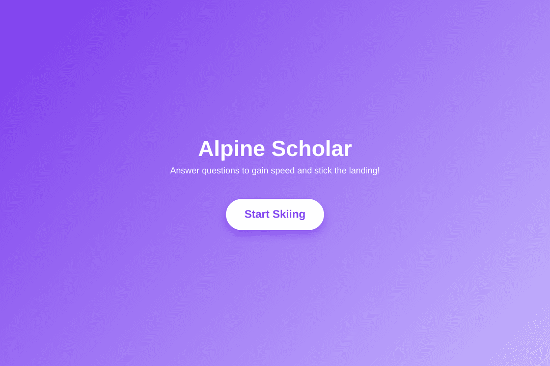 Snowy Slope Scholar