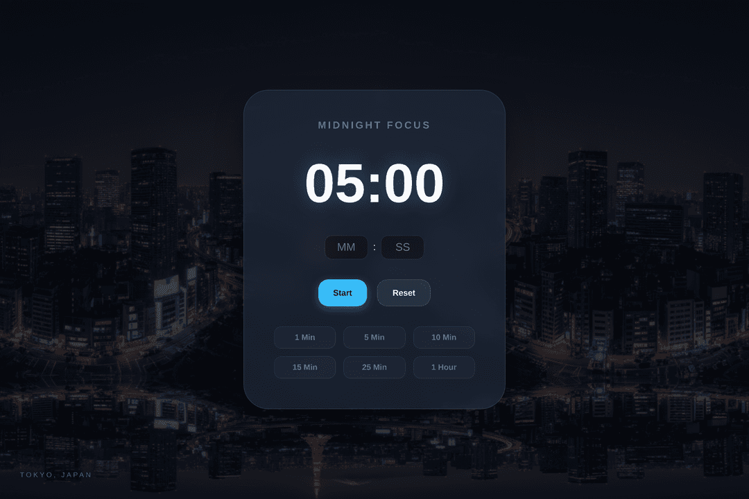Focus Quiz Timer