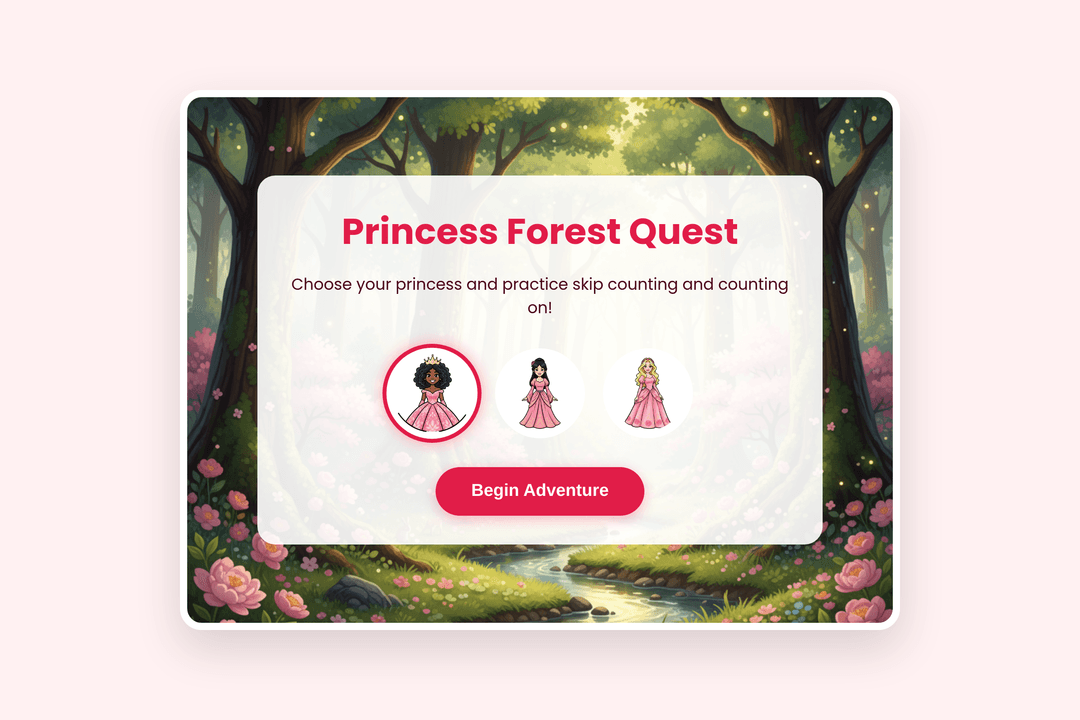 Princess Counting Quest