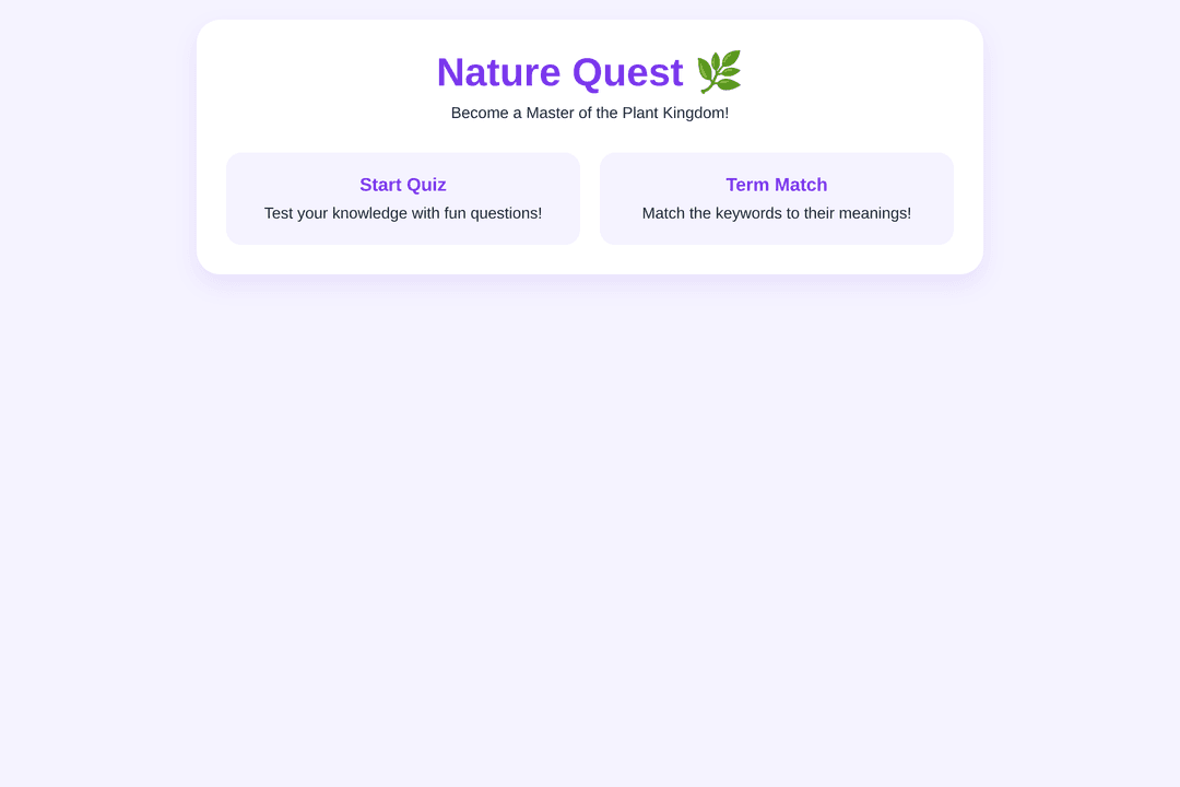 Nature Quest Kids