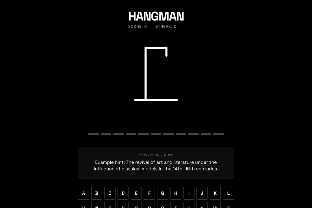 HANGMAN