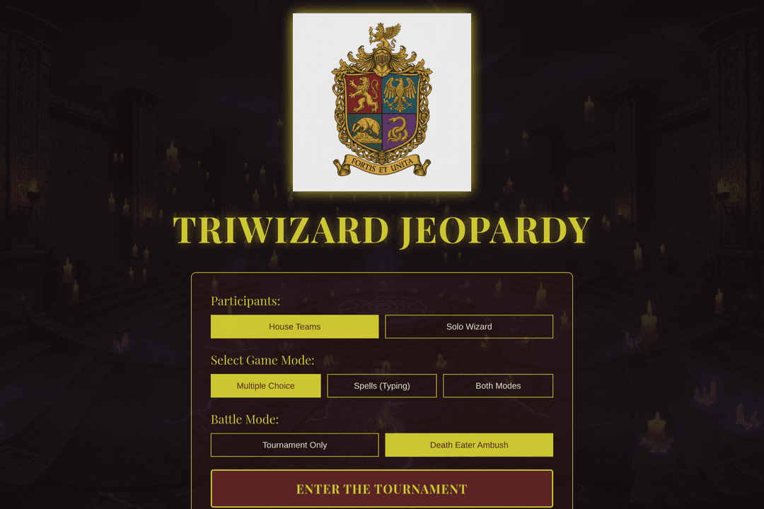 Triwizard Jeopardy