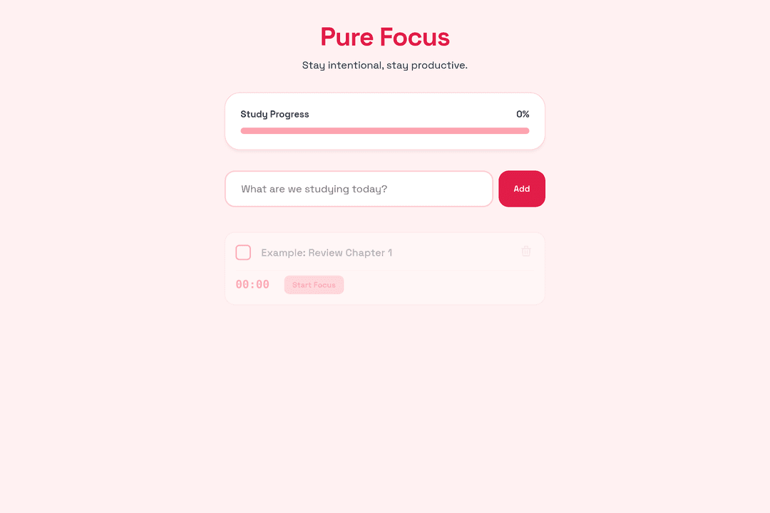 Pure Focus