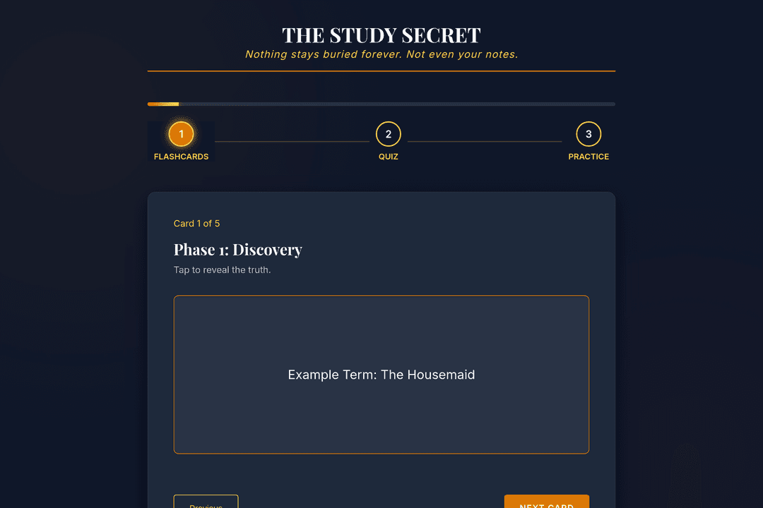 The Study Secret